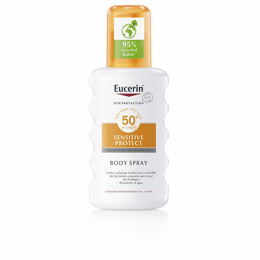 Body Sunscreen Spray Eucerin SENSITIVE PROTECT Spf 50+ 200 ml – Duvencioglu