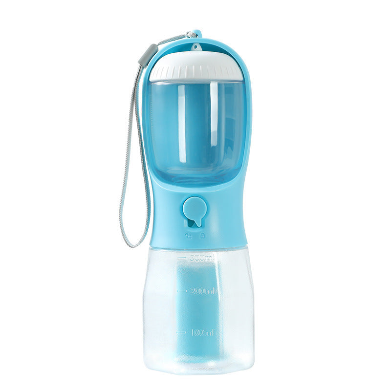 3-in-1 Portable Dog Water Bottle - Food, Water & Poop Bag Dispenser – Duvencioglu