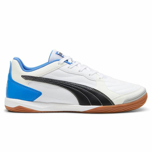Adult's Indoor Football Shoes Puma Pressing Iv White Blue – Duvencioglu