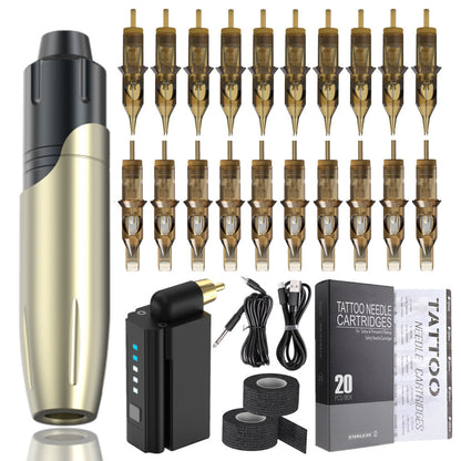 Complete Wireless Tattoo Pen Set with 1500mAh Power Supply – Duvencioglu