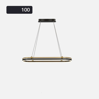Modern Art Bar Long LED Chandelier – 10–15-Light Zinc-Alloy Pendant – Duvencioglu