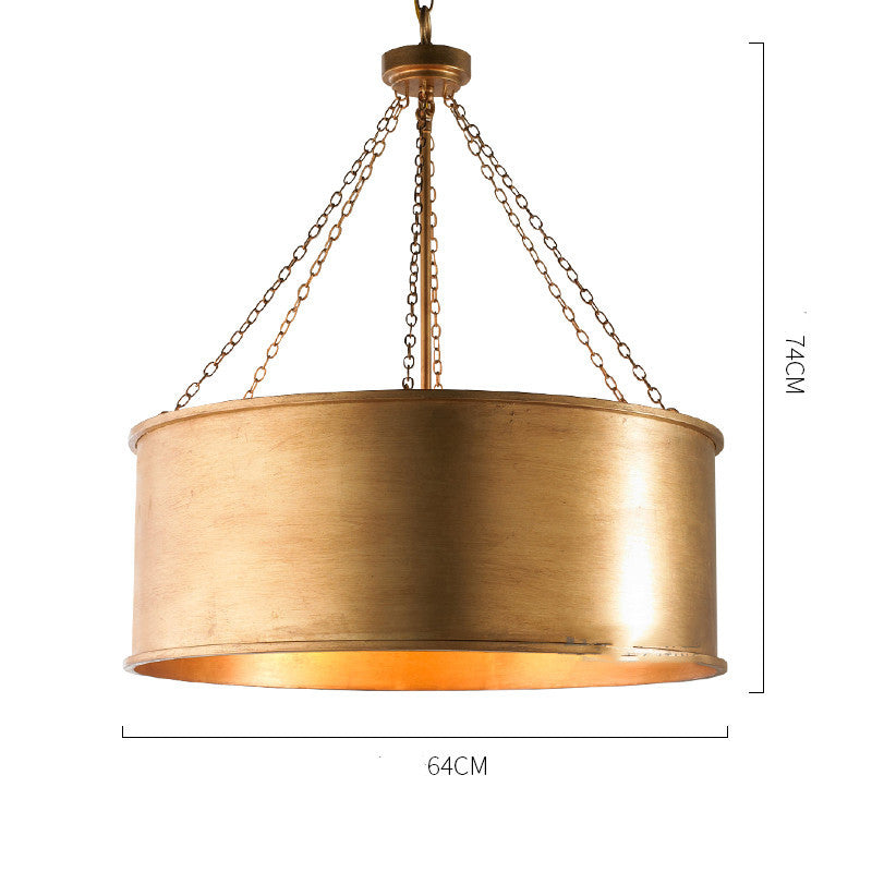 Antique Rural Iron Chandelier – Ø 48 cm & 64 cm Retro Pendant – Duvencioglu