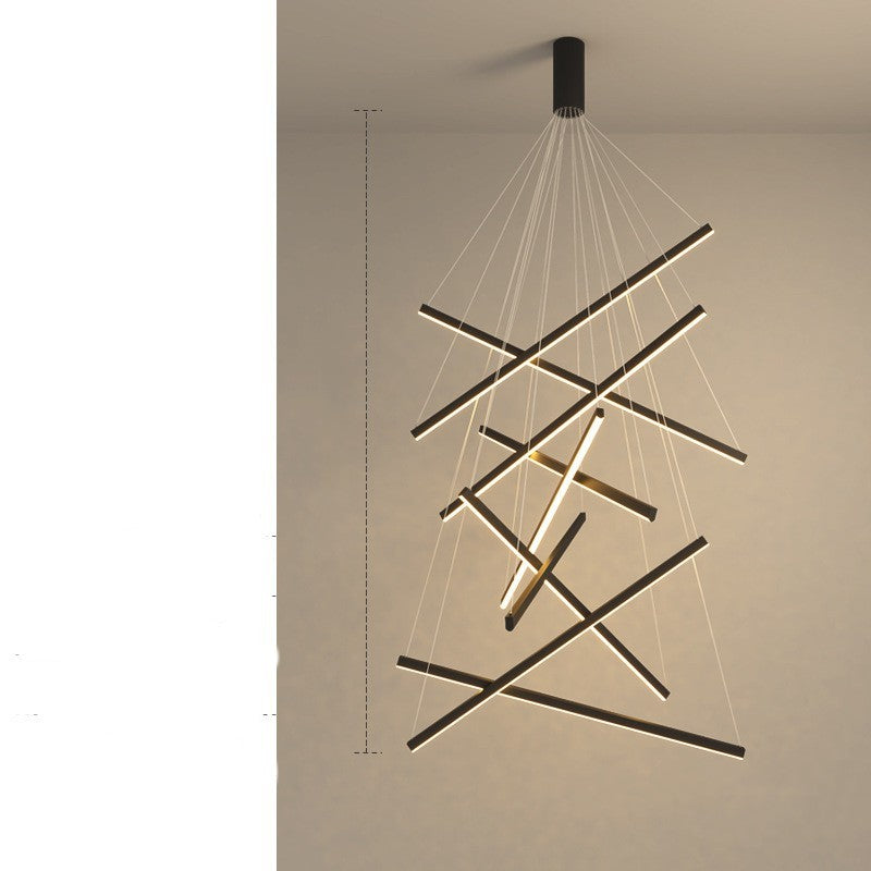 Modern Luxury Remote-Control Glass LED Chandelier – 60–120 cm Pendant – Duvencioglu