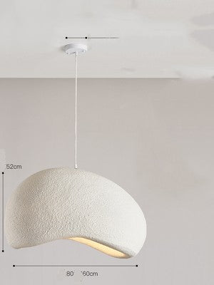 Nordic Cloud LED Chandelier – Micro-Cement & Resin Pendant Light – Duvencioglu