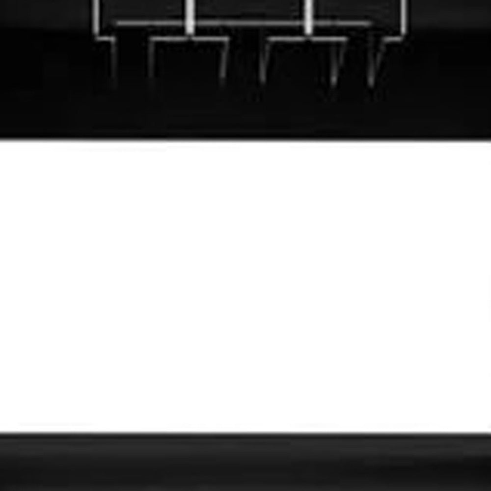 63" Black Wood Bar Cabinet - 12 Bottle Storage & 2 Drawers – Duvencioglu