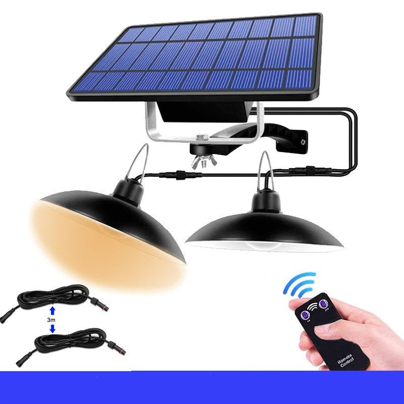 Solar LED Garden Chandelier – IP44 European-Style Pendant Light – Duvencioglu
