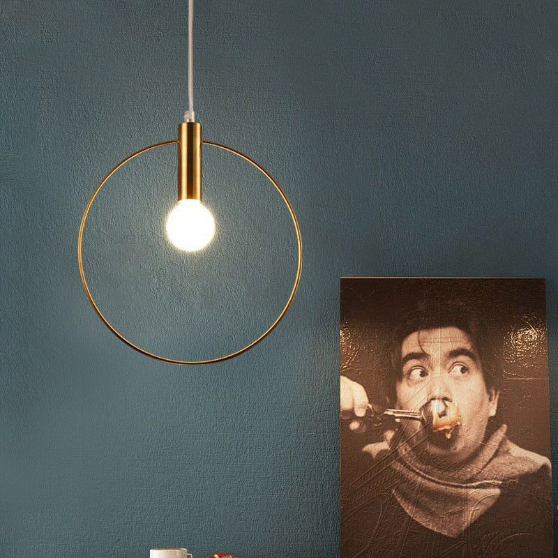 Post-Modern Wrought-Iron Chandelier – Ø 200 mm & Ø 280 mm Pendant – Duvencioglu