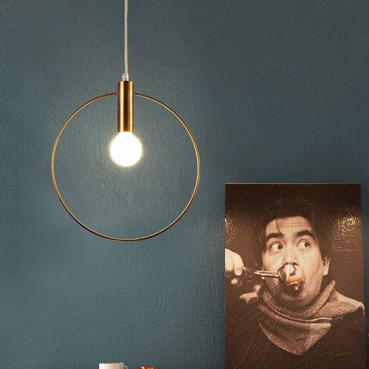 Post-Modern Wrought-Iron Chandelier – Ø 200 mm & Ø 280 mm Pendant – Duvencioglu
