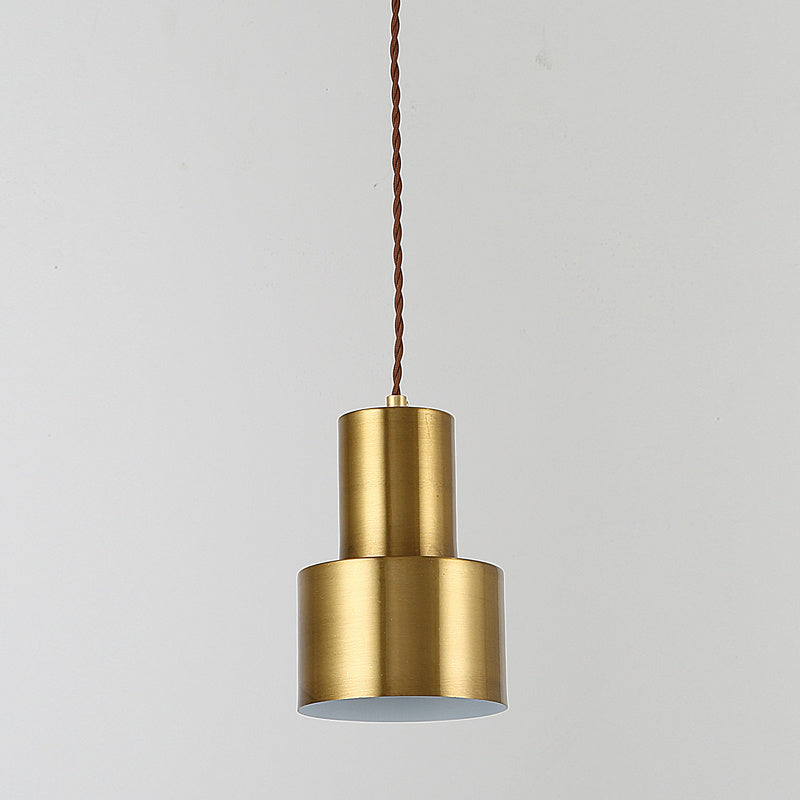 Minimalist Iron LED Bedside Chandelier – 120×100 mm Pendant – Duvencioglu