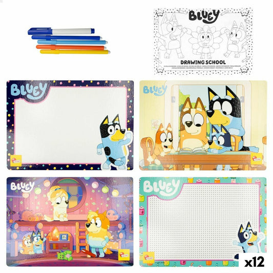 Drawing Set Bluey Pocket Drawing School (12 Units) – Duvencioglu