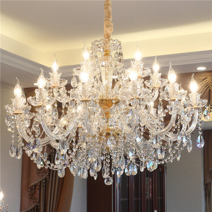 Luxury Crystal LED Ceiling Chandelier – 1100×700 mm Pendant – Duvencioglu