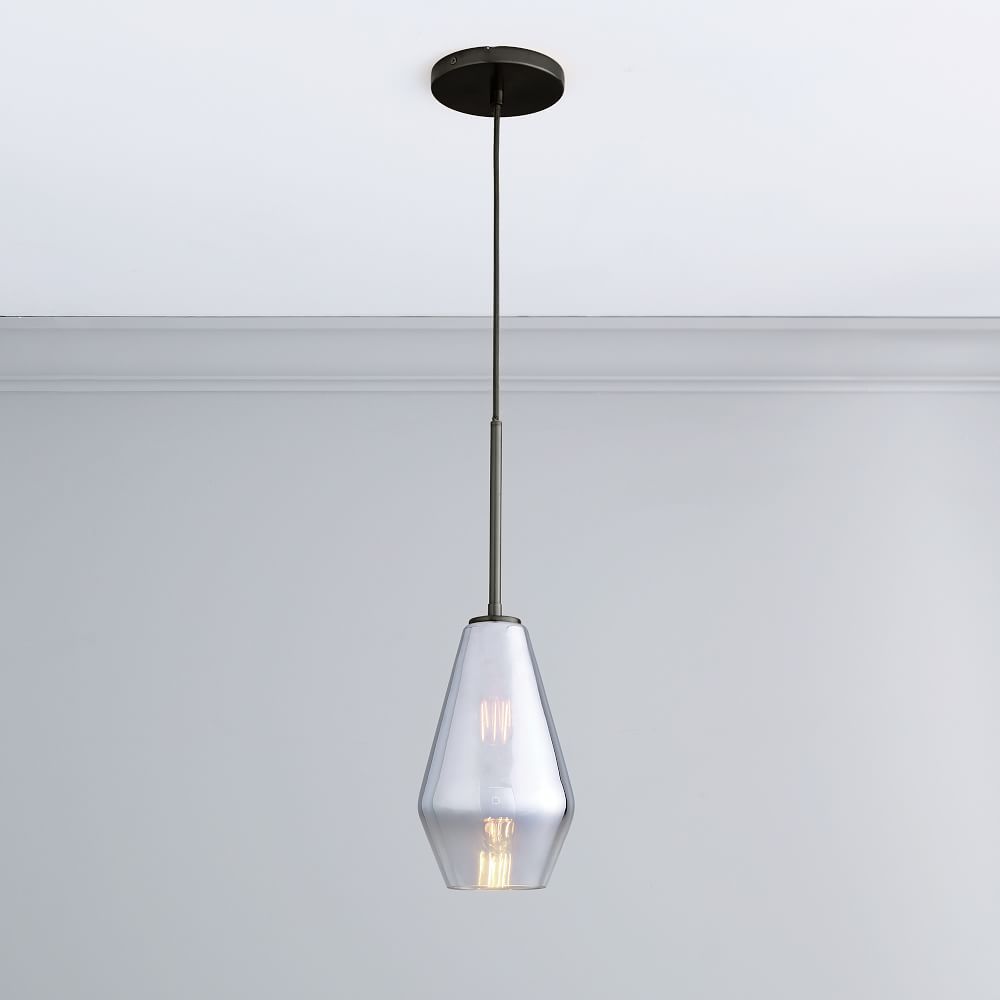 Nordic Minimalist Single-Head Glass Chandelier – Luxury Café & Bar Pendant – Duvencioglu