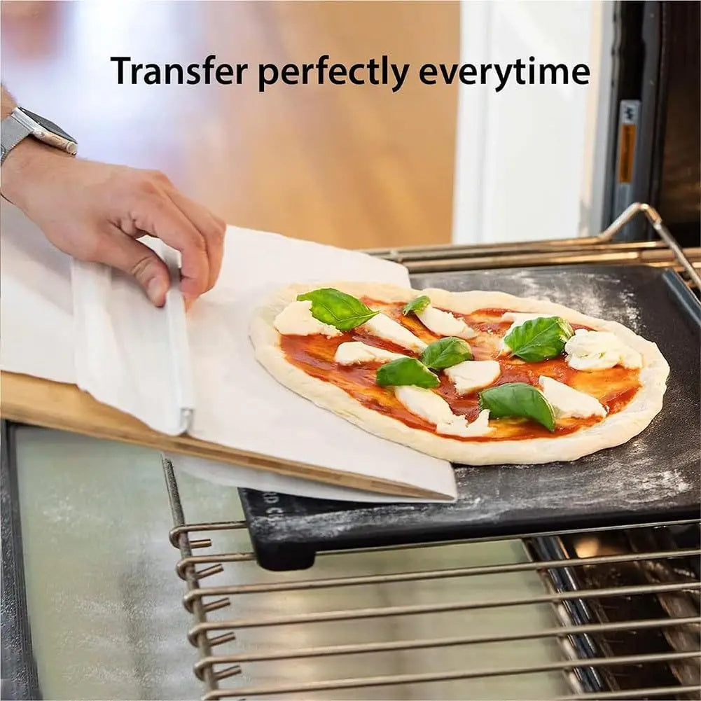 Sliding Pizza Peel - Non-Stick Pizza Shovel & Cutting Board – Duvencioglu