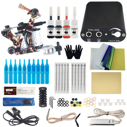 Complete Beginner Tattoo Machine Set - All-in-One Professional Kit – Duvencioglu