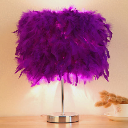 Cute Feather Night Light - Bedroom & Living Room Decor – Duvencioglu