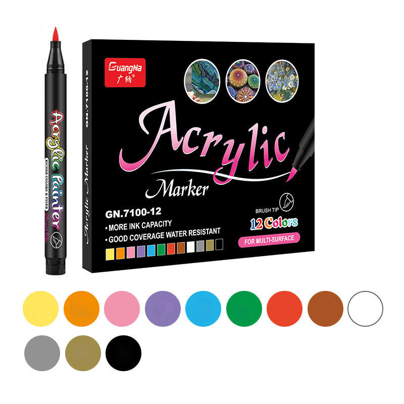 Marker Pen Multicolor Set - Student & Children's Art Kit – Duvencioglu