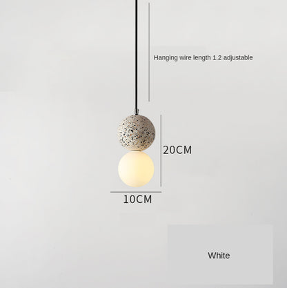 Nordic Terrazzo & Glass G9 Chandelier – SY01 Small Pendant – Duvencioglu