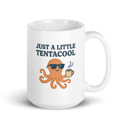 Just a Little Tentacool Mug – Cute Octopus Coffee Cup, Funny Sea Creature Gift – Duvencioglu