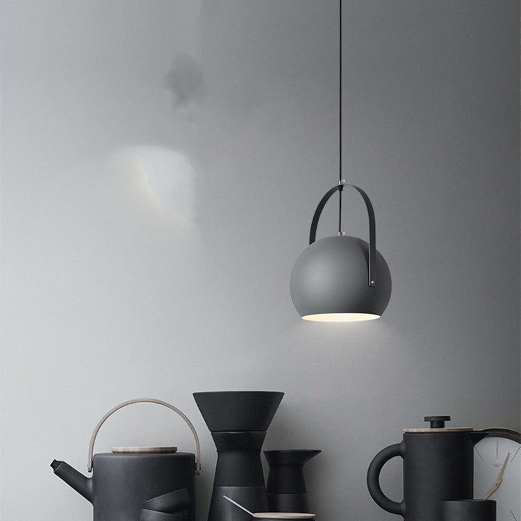 Nordic Minimalist Aluminum Chandelier – E27 Pendant (20×27 cm & 25×35 cm) – Duvencioglu
