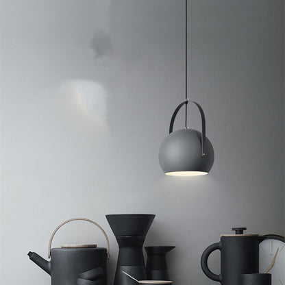 Nordic Minimalist Aluminum Chandelier – E27 Pendant (20×27 cm & 25×35 cm) – Duvencioglu