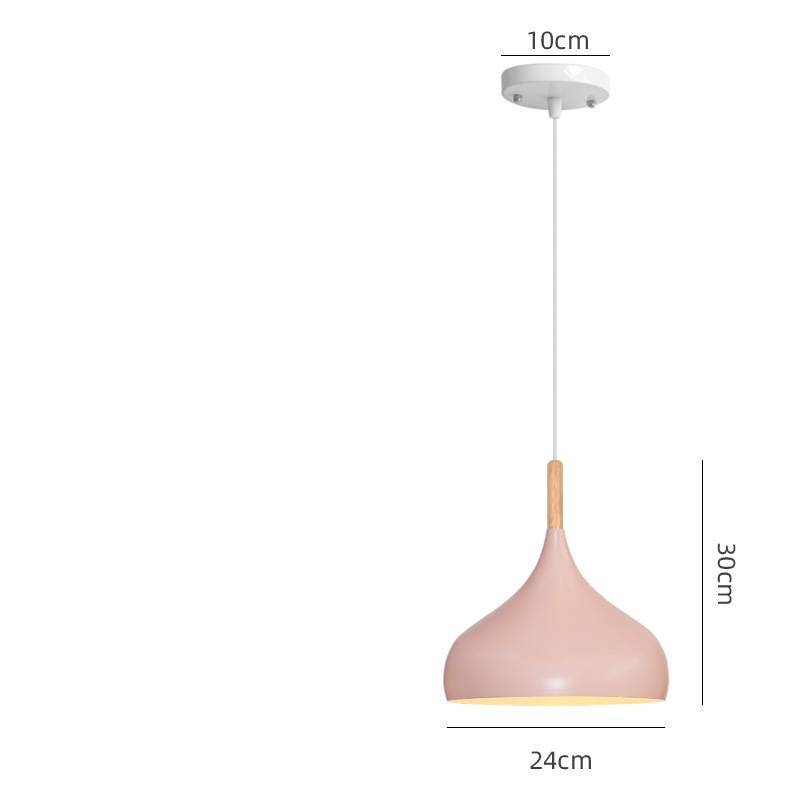 Macaroon-Style LED Chandelier – 240 mm Zinc-Alloy Pendant – Duvencioglu