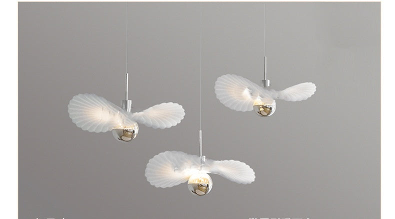 Modern Resin LED Chandelier – Single-Head Pendant for Bedrooms & Hallways – Duvencioglu