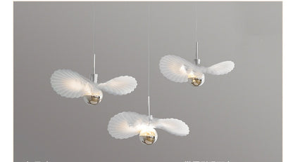 Modern Resin LED Chandelier – Single-Head Pendant for Bedrooms & Hallways – Duvencioglu