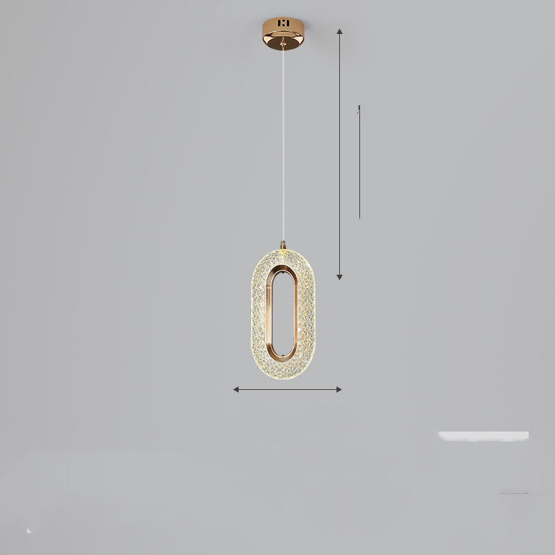 Lucky Bag Postmodern Zinc-Alloy LED Pendant – 120 mm Minimalist Chandelier – Duvencioglu