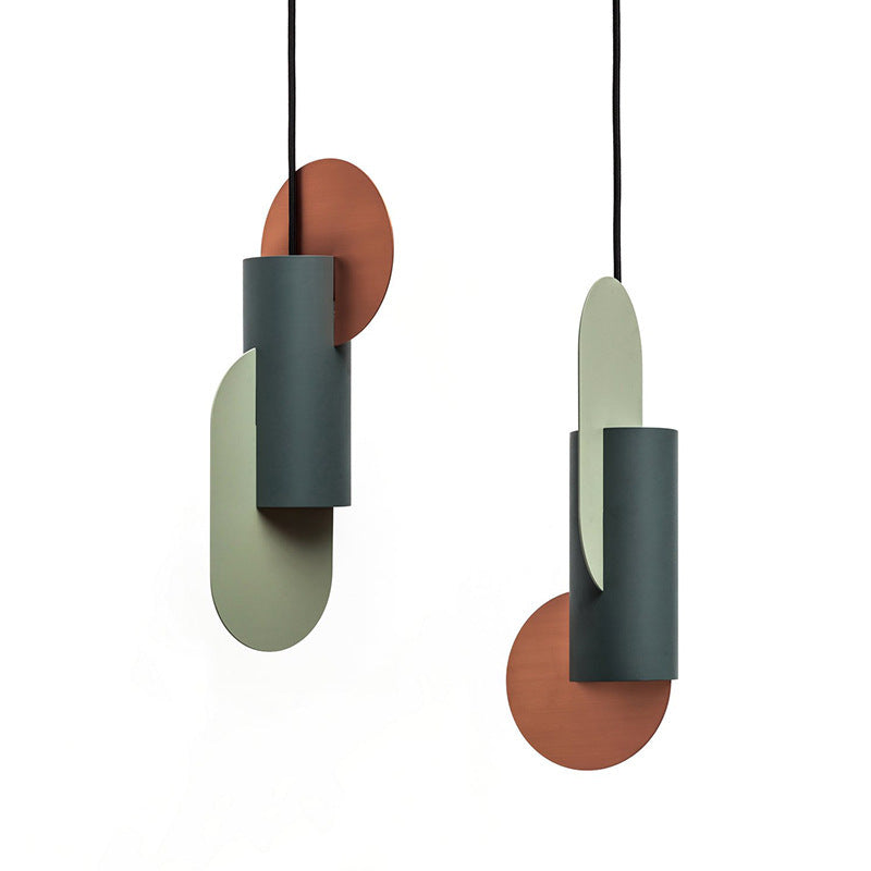 Postmodern Scandinavian Single-Head LED Chandelier – 25×50 cm Iron Pendan – Duvencioglu