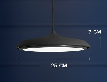Nordic 607 Iron LED Chandelier – 25/40 cm Fish-Line Pendant – Duvencioglu