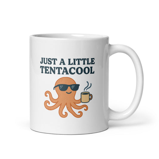 Just a Little Tentacool Mug – Cute Octopus Coffee Cup, Funny Sea Creature Gift – Duvencioglu