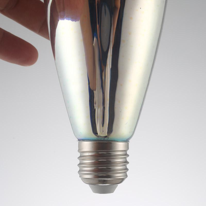 3D Fireworks LED Decorative Light Bulb - E27 Base Novelty Lamp – Duvencioglu