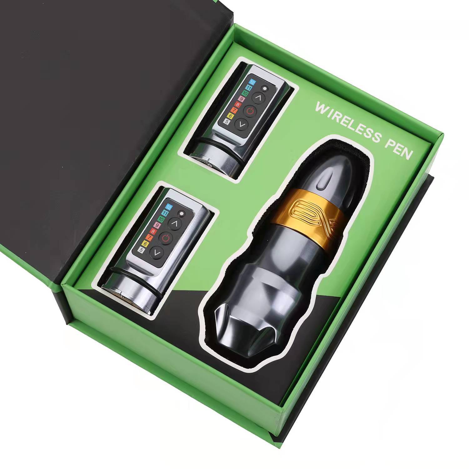 Dual Battery Wireless Tattoo Pen - Powerful & Long-Lasting Machine – Duvencioglu