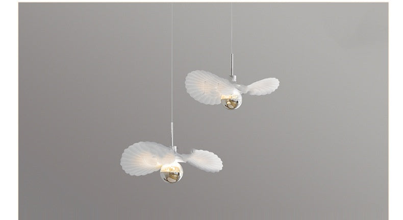 Modern Resin LED Chandelier – Single-Head Pendant for Bedrooms & Hallways – Duvencioglu