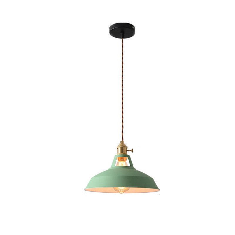 Retro “Macaron” 270 mm LED Chandelier – Single-Head Pendant – Duvencioglu