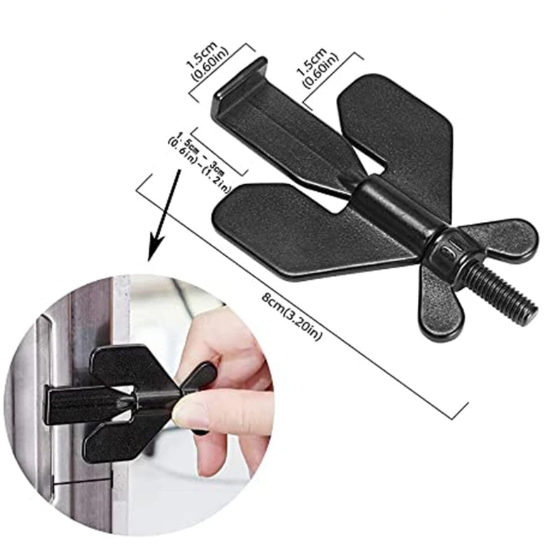 Portable Hotel Door Lock - Travel Self-Defense & Anti-Theft Door Stopper – Duvencioglu