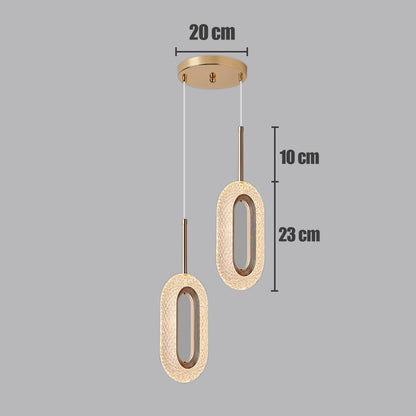Lucky Bag Postmodern Zinc-Alloy LED Pendant – 120 mm Minimalist Chandelier – Duvencioglu