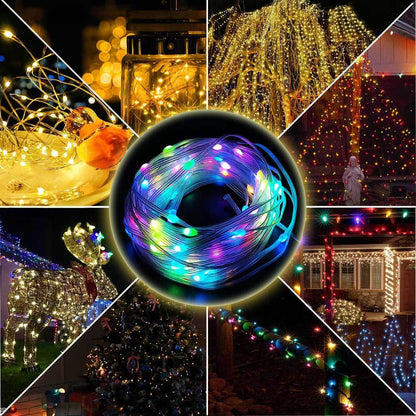 24V LED Christmas String Lights - 1000-Light Decorative Wire – Duvencioglu