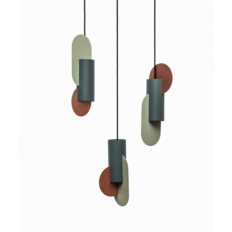 Postmodern Scandinavian Single-Head LED Chandelier – 25×50 cm Iron Pendan – Duvencioglu