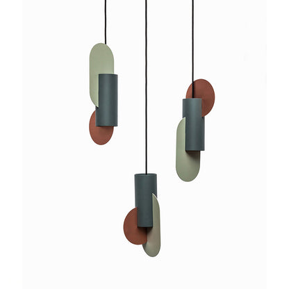 Postmodern Scandinavian Single-Head LED Chandelier – 25×50 cm Iron Pendan – Duvencioglu