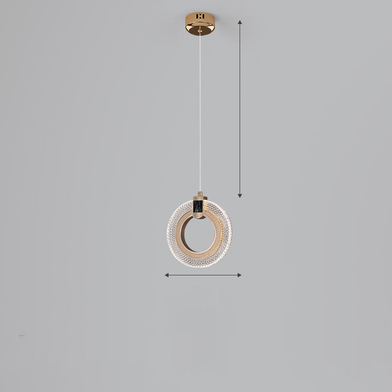 Lucky Bag Postmodern Zinc-Alloy LED Pendant – 120 mm Minimalist Chandelier – Duvencioglu