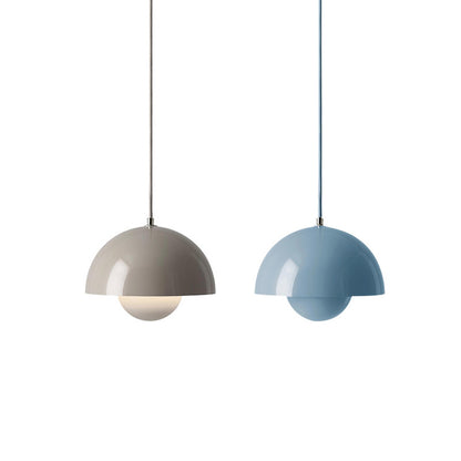 Bud Iron LED Pendant – 230 mm Single-Head Chandelier (≤36 V) – Duvencioglu