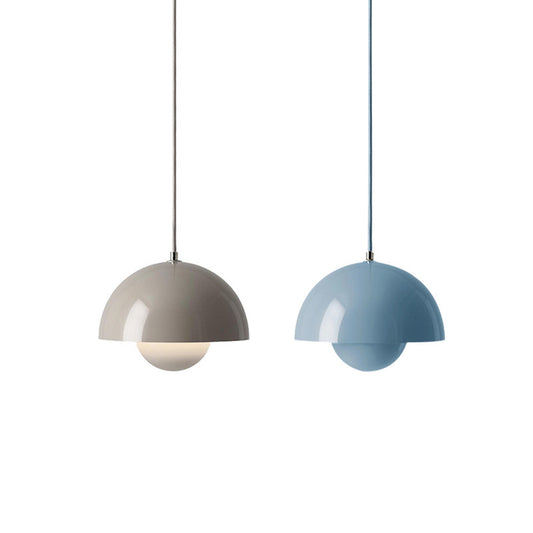 Bud Iron LED Pendant – 230 mm Single-Head Chandelier (≤36 V) – Duvencioglu