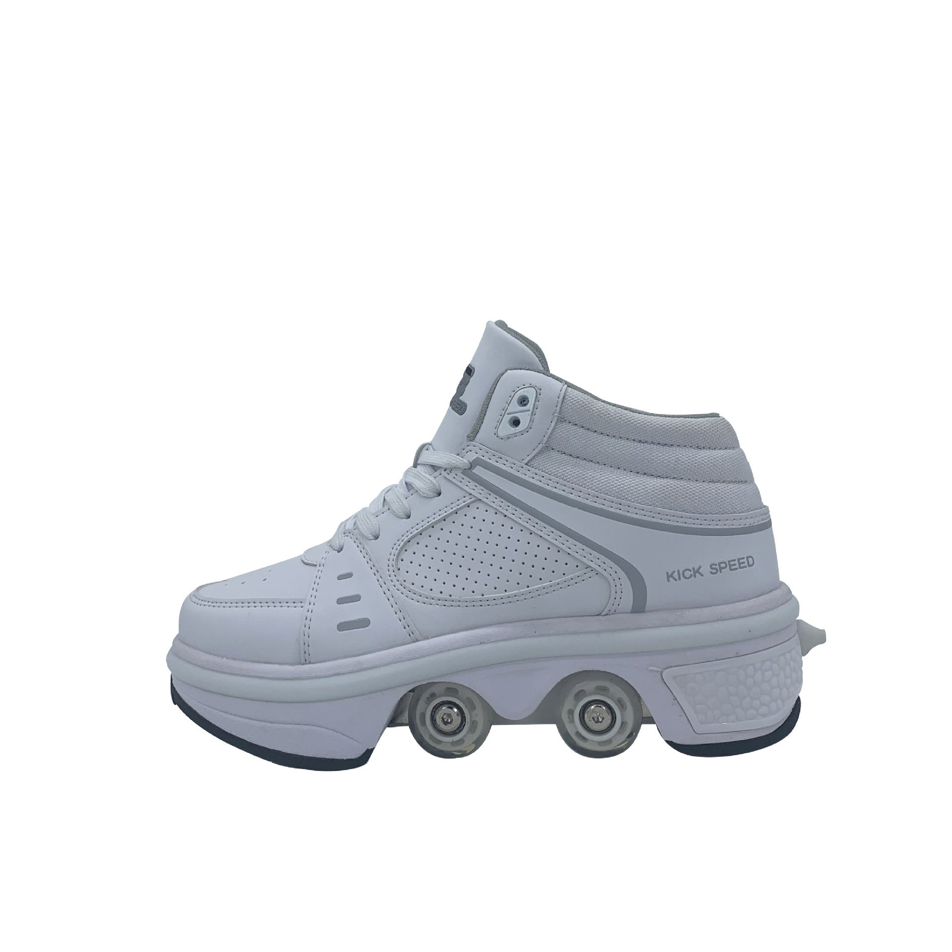Four-Wheel Heelys Skates - Dual-Use Roller Shoes for All Ages – Duvencioglu