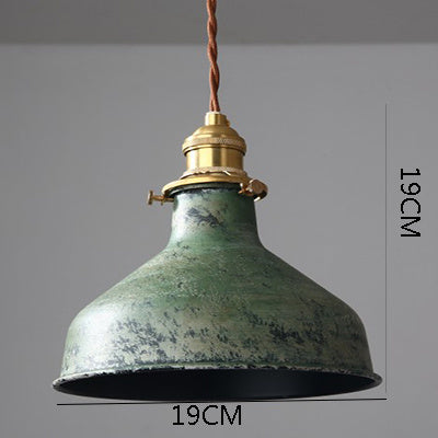 Cafe Simple Modern Pendant Light - Copper & Iron Living Room Lamp – Duvencioglu