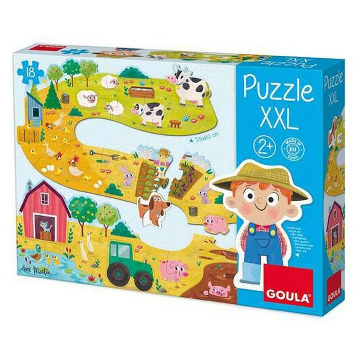 Baby Farm Puzzle XXL Goula 53176 (17 pcs) – Duvencioglu