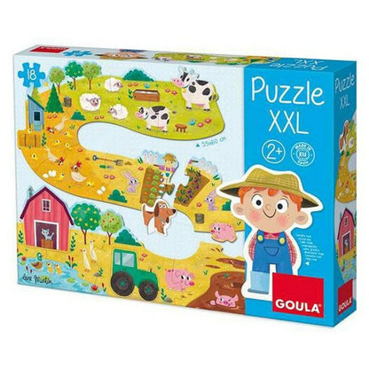 Baby Farm Puzzle XXL Goula 53176 (17 pcs) – Duvencioglu