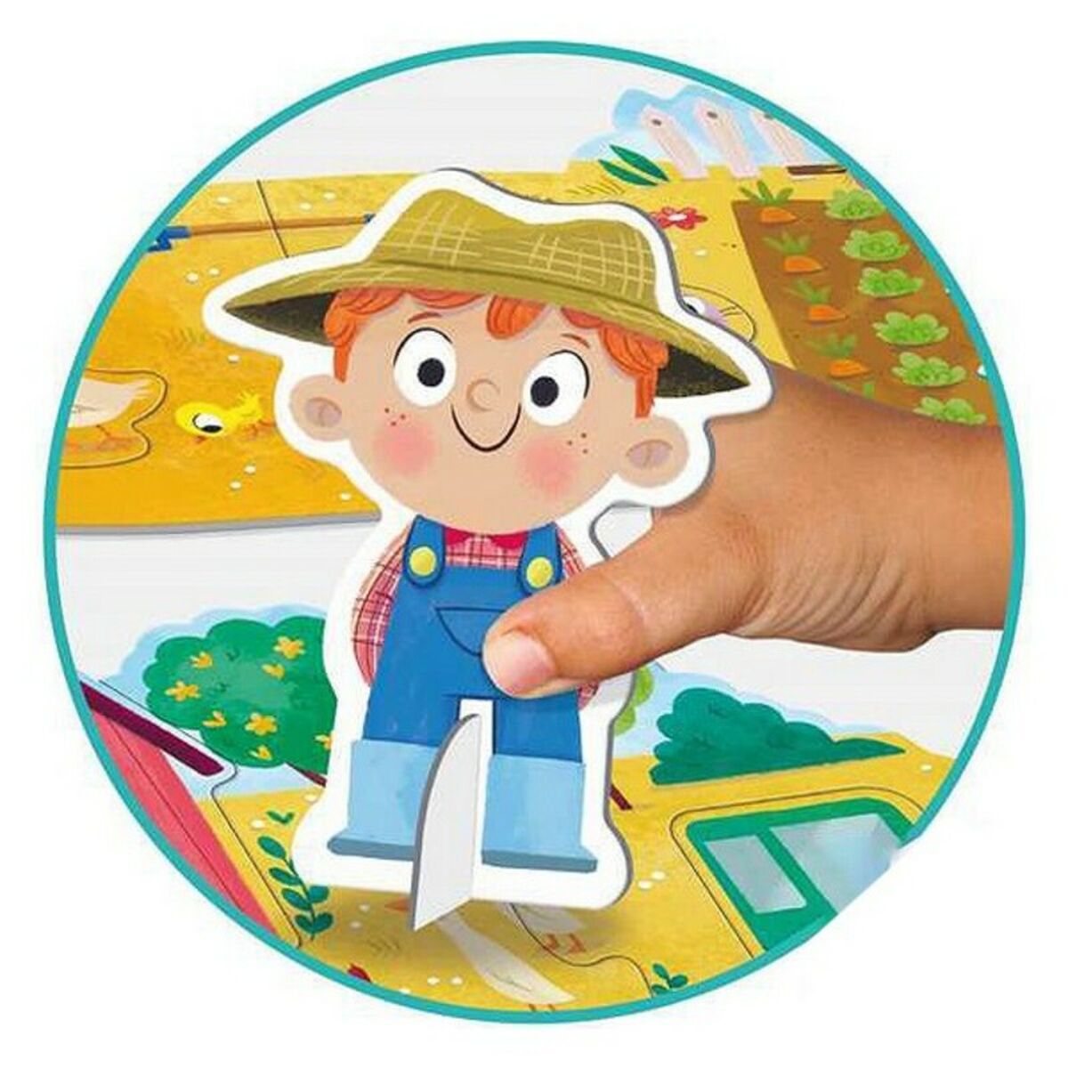 Baby Farm Puzzle XXL Goula 53176 (17 pcs) – Duvencioglu