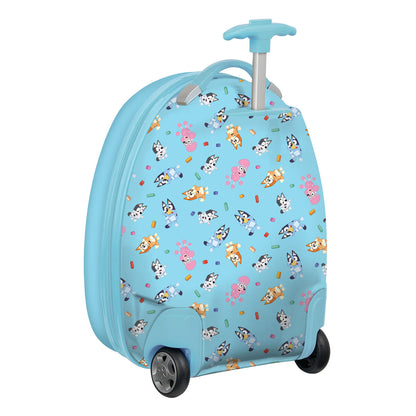 Cabin Trolley Bluey Celeste 16'' 23 L 28 x 43 x 23 cm Children's – Duvencioglu