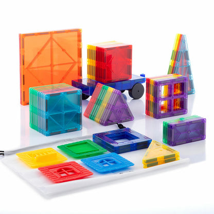 3D Magnetic Building Blocks Magoks InnovaGoods 57 Pieces – Duvencioglu